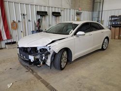 Salvage cars for sale from Copart Mcfarland, WI: 2016 Lincoln MKZ