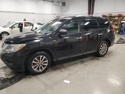 Salvage cars for sale at Windham, ME auction: 2015 Nissan Pathfinder S