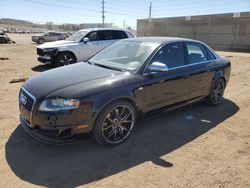 Salvage cars for sale at Colorado Springs, CO auction: 2007 Audi New S4 Quattro