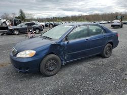 Salvage cars for sale from Copart Grantville, PA: 2008 Toyota Corolla CE