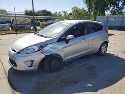 Salvage cars for sale from Copart Sacramento, CA: 2013 Ford Fiesta SE