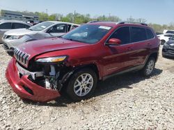 Salvage vehicles for parts for sale at auction: 2016 Jeep Cherokee Latitude