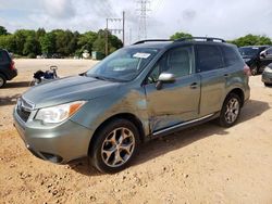 Salvage cars for sale from Copart China Grove, NC: 2015 Subaru Forester 2.5I Touring