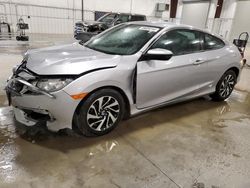 Salvage cars for sale at Avon, MN auction: 2017 Honda Civic LX