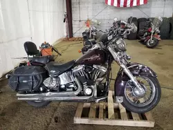 Salvage cars for sale from Copart Windsor, NJ: 2005 Harley-Davidson Flstci