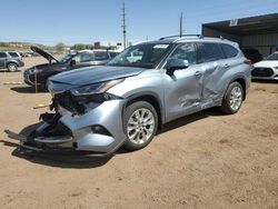 Salvage cars for sale at Colorado Springs, CO auction: 2023 Toyota Highlander L