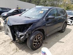 Salvage cars for sale at Seaford, DE auction: 2016 Honda CR-V SE