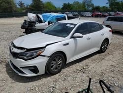 Salvage cars for sale from Copart Madisonville, TN: 2019 KIA Optima LX