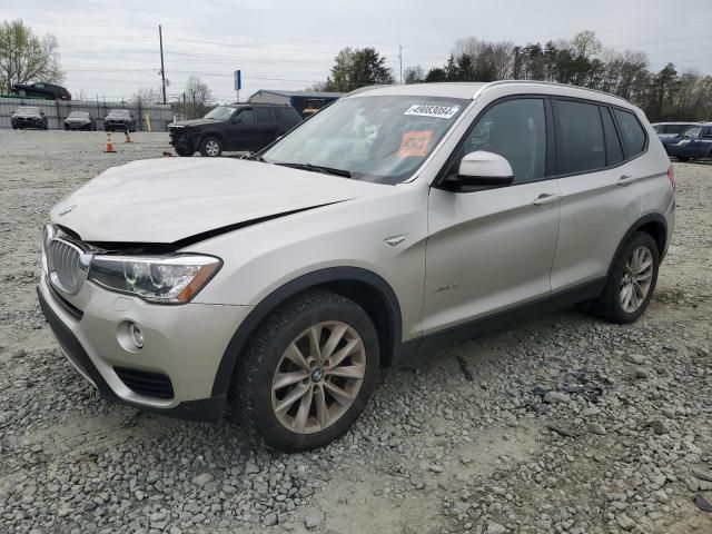 2016 BMW X3 XDRIVE28I