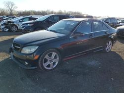 Salvage cars for sale from Copart Des Moines, IA: 2010 Mercedes-Benz C 300 4matic