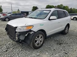 Salvage cars for sale at Mebane, NC auction: 2012 Hyundai Santa FE Limited