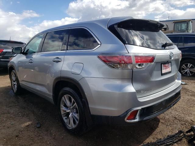 2016 Toyota Highlander LE