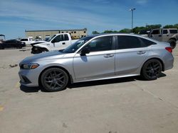 Salvage cars for sale at Wilmer, TX auction: 2024 Honda Civic Sport