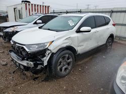 Salvage cars for sale from Copart Elgin, IL: 2017 Honda CR-V EX