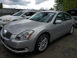 Salvage cars for sale at Arlington, WA auction: 2005 Nissan Maxima SE