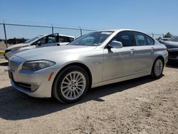 Salvage cars for sale at Houston, TX auction: 2012 BMW 535 I
