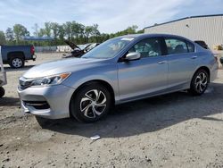 Salvage cars for sale at Spartanburg, SC auction: 2017 Honda Accord LX