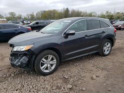 Salvage cars for sale at Chalfont, PA auction: 2013 Acura RDX Technology