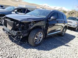 Salvage cars for sale at Reno, NV auction: 2020 Hyundai Santa FE SEL
