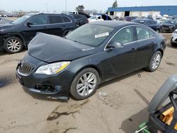 Salvage cars for sale from Copart Woodhaven, MI: 2015 Buick Regal