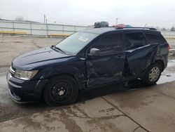 Salvage cars for sale at Dyer, IN auction: 2017 Dodge Journey SE