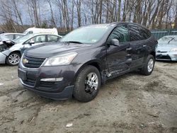 Salvage cars for sale at Candia, NH auction: 2015 Chevrolet Traverse LS