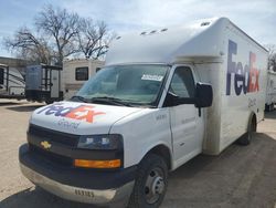 Salvage trucks for sale at Des Moines, IA auction: 2021 Chevrolet Express G3500