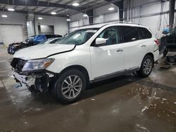 Salvage cars for sale from Copart Ham Lake, MN: 2014 Nissan Pathfinder S