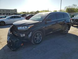 Salvage cars for sale at Wilmer, TX auction: 2017 Toyota Highlander SE