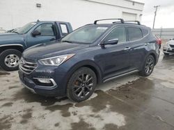 Salvage cars for sale from Copart Farr West, UT: 2017 Hyundai Santa FE Sport