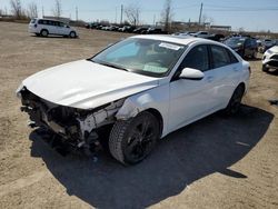 Salvage cars for sale from Copart Montreal Est, QC: 2022 Hyundai Elantra SEL