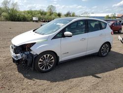 Salvage cars for sale from Copart Columbia Station, OH: 2017 Ford C-MAX Titanium