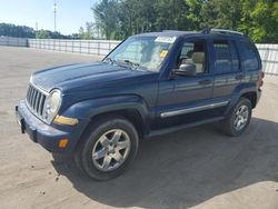 Salvage cars for sale from Copart Dunn, NC: 2005 Jeep Liberty Limited