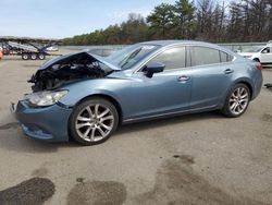 Salvage cars for sale at Brookhaven, NY auction: 2014 Mazda 6 Touring