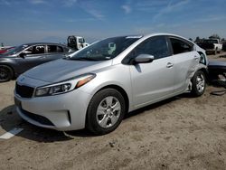 Salvage cars for sale from Copart Bakersfield, CA: 2018 KIA Forte LX