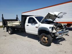 Salvage cars for sale from Copart Homestead, FL: 2008 Dodge RAM 5500 ST