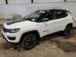 Jeep salvage cars for sale: 2019 Jeep Compass Trailhawk