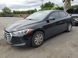 Salvage cars for sale at San Martin, CA auction: 2017 Hyundai Elantra SE