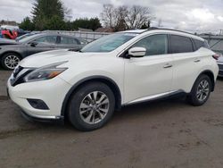Salvage cars for sale from Copart Finksburg, MD: 2018 Nissan Murano S