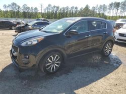 KIA salvage cars for sale: 2017 KIA Sportage EX