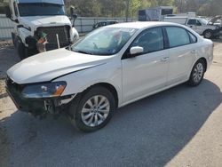 Salvage cars for sale at Hurricane, WV auction: 2015 Volkswagen Passat S