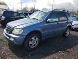 Salvage cars for sale from Copart Columbus, OH: 2004 Mercedes-Benz ML 350