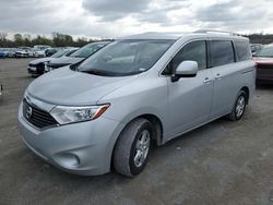 Salvage cars for sale at Cahokia Heights, IL auction: 2017 Nissan Quest S