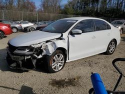 Salvage cars for sale at Waldorf, MD auction: 2017 Volkswagen Jetta S
