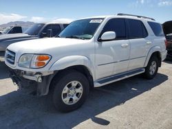 Salvage cars for sale at Las Vegas, NV auction: 2002 Toyota Sequoia Limited