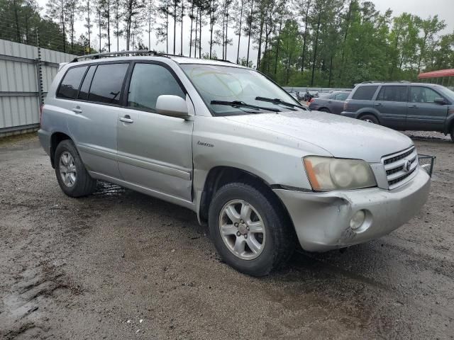 2002 Toyota Highlander Limited