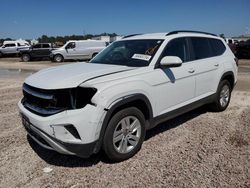 Volkswagen Atlas salvage cars for sale: 2021 Volkswagen Atlas S