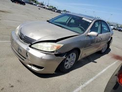 Carros salvage a la venta en subasta: 2004 Toyota Camry LE