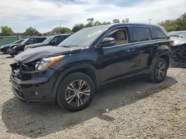 2016 Toyota Highlander XLE