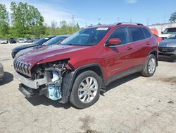 Jeep Grand Cherokee salvage cars for sale: 2015 Jeep Cherokee Limited